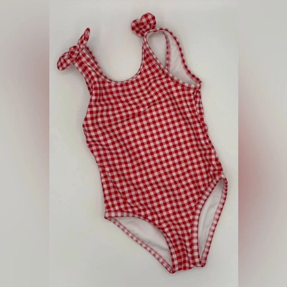 Infant Girl Clothes Lot 12 Months 3 Pieces Dress Swimming Denim Shorts